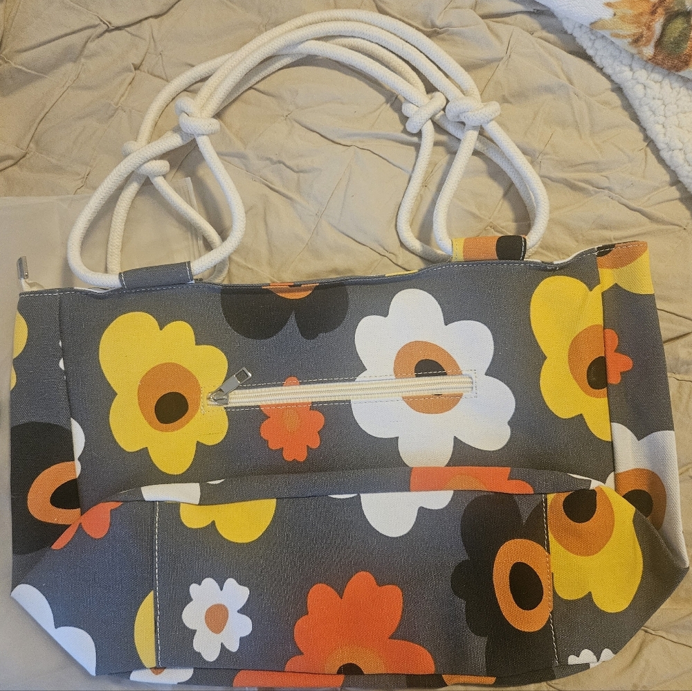 Farmhouse Is My Style - Home Sweet Farm Floral Canvas Tote Bag